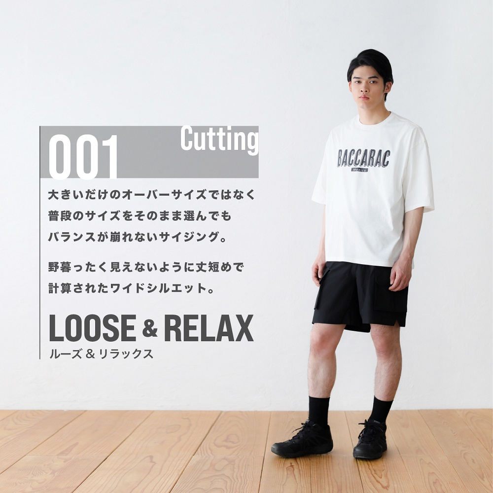 オライオ オーバーサイズ ロゴTシャツ